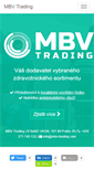 Mobile Screenshot of mbv-trading.com